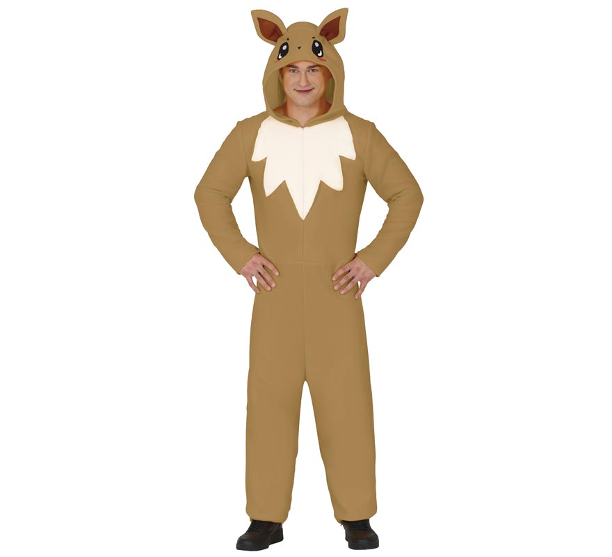Fato de raposa marrom para homens