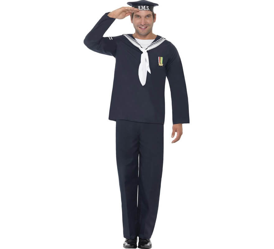 Disfraz del Ejército de Marina para Hombre