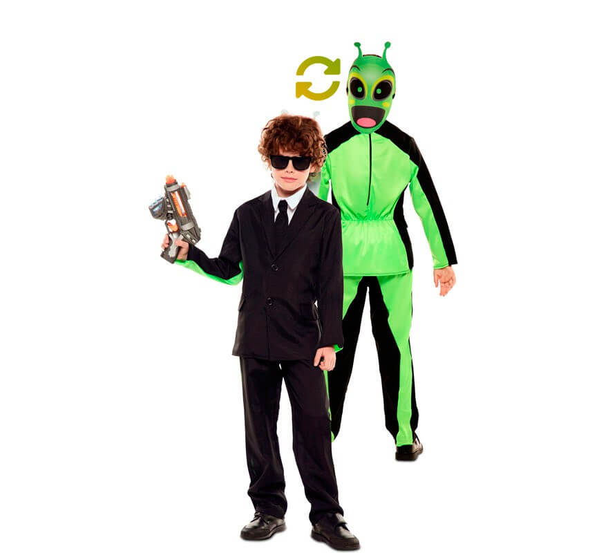 Disfraz de alien para niños