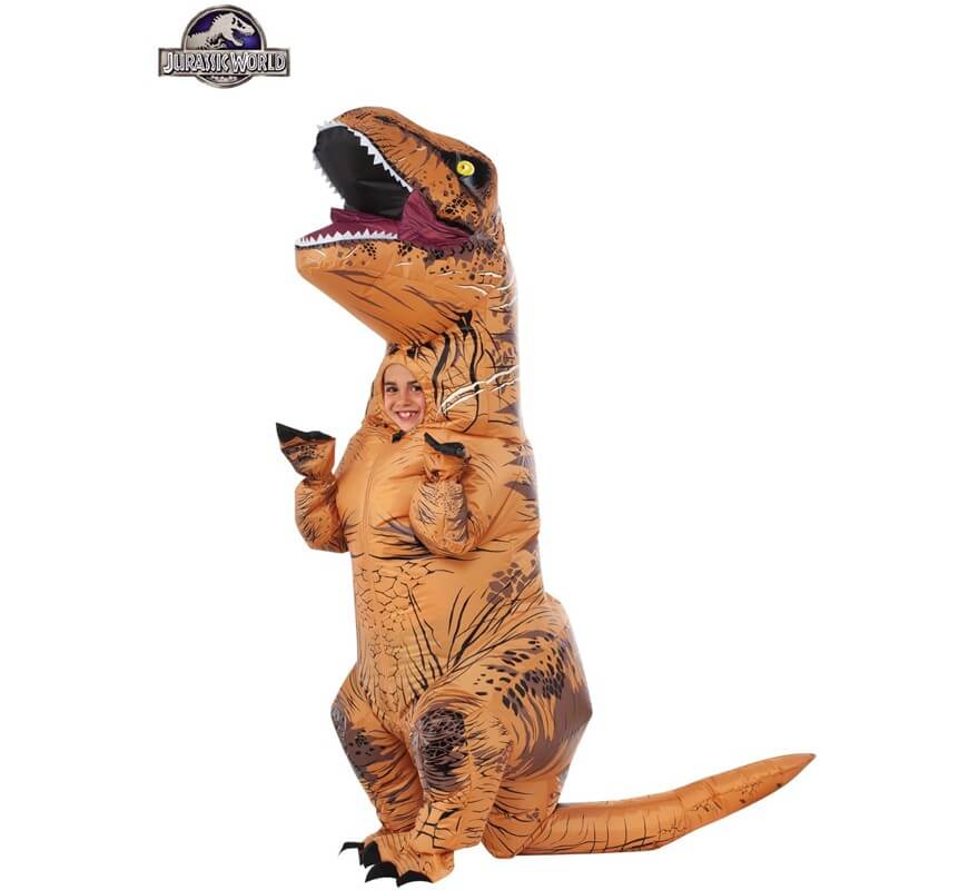 Disfraz Hinchable Tiranosaurio Rex para niños