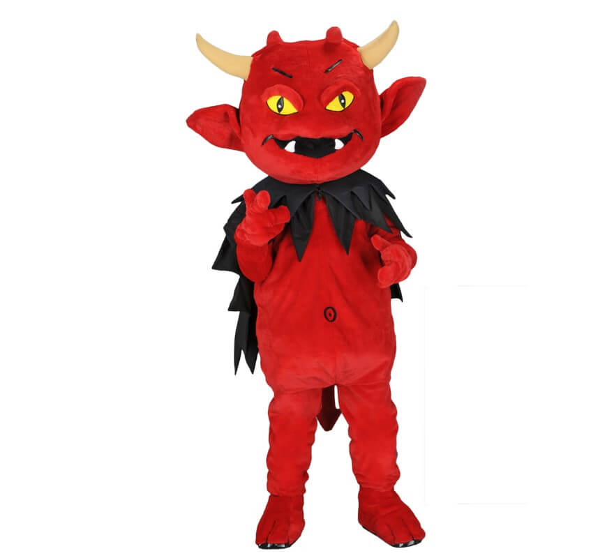 Disfraz Mascota Demonio travieso para adultos