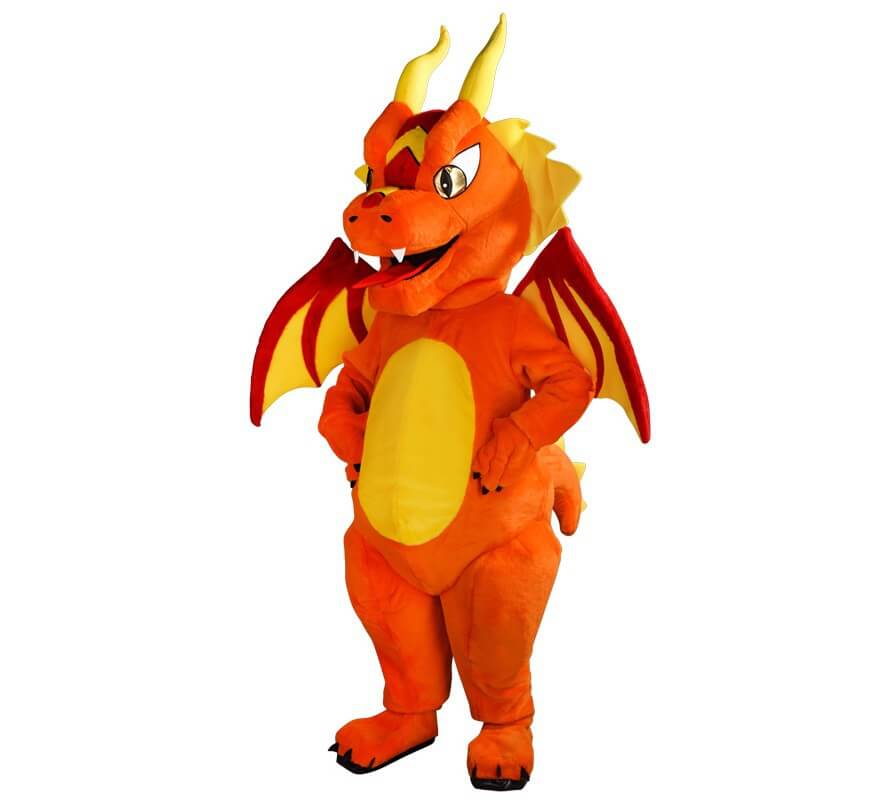 Disfraz Mascota Dragón para adultos