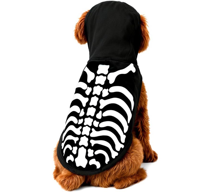 Fluorescent Skeleton Mascot Costume