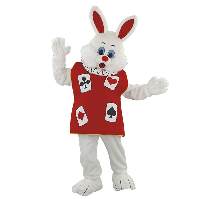 Disfraz Mascota Conejo de la Suerte para adultos