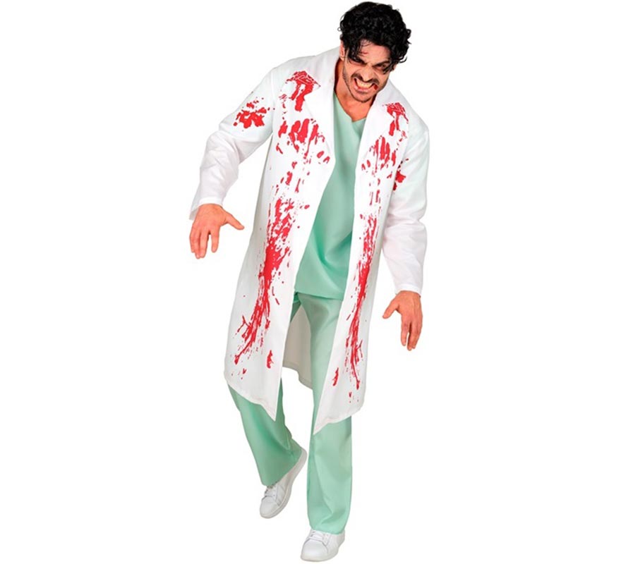 Bloody Doctor Costume or Gown for Adults