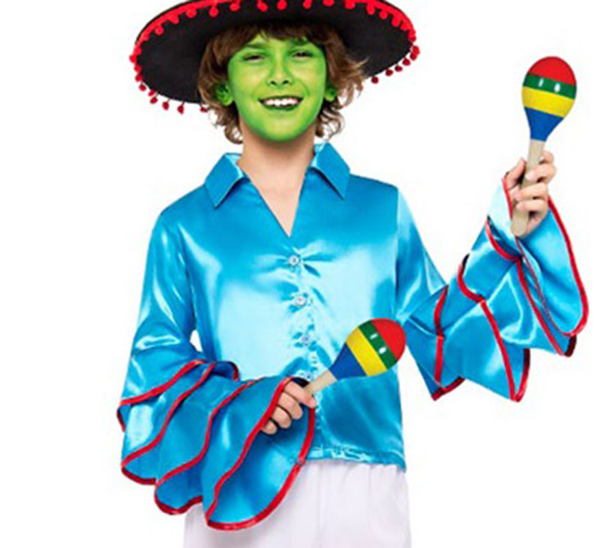 Disfraz o Camisa de La Mascara Rumbero para niño Disfraz o Camisa de La Mascara Rumbero para niño