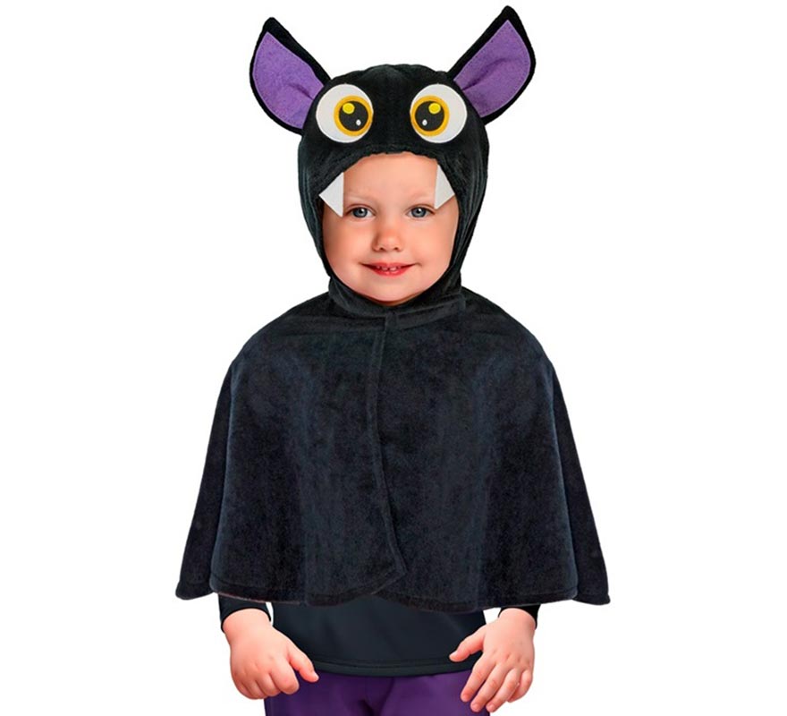 Disfraz o Capelina de Murciélago Peluche para bebé