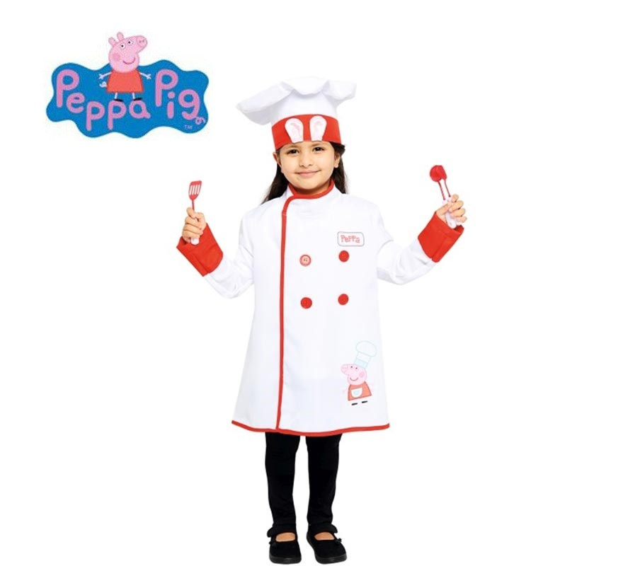 Disfraz o Kit de Chef Peppa Pig para niños