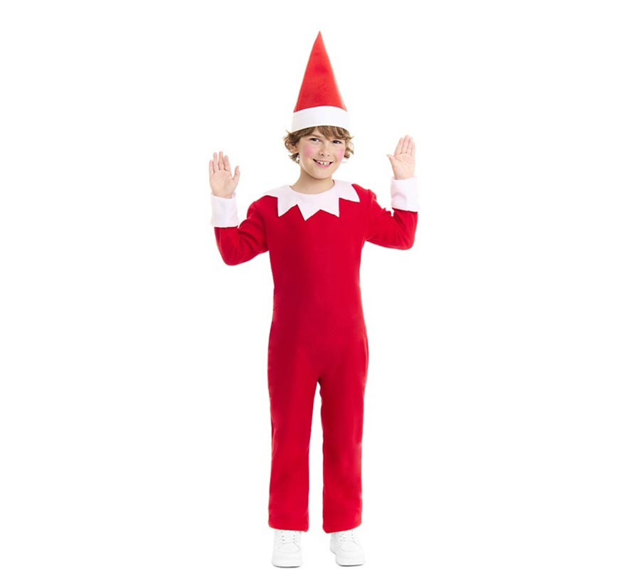 Naughty Christmas Elf Costume or Jersey with hat for kids