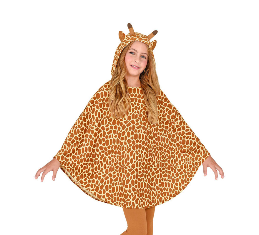 Costume da Giraffa con cappuccio per bambina
