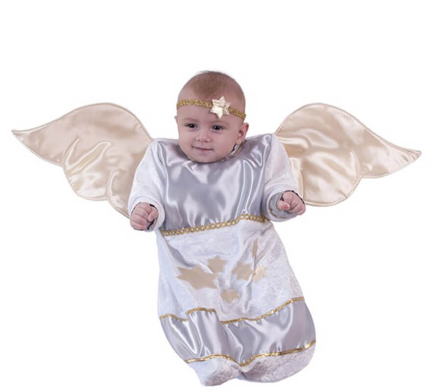 Disfraz o Saquito de Ángel para Bebés