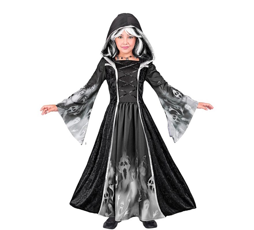 Disfraz o Túnica de Fantasma para niña