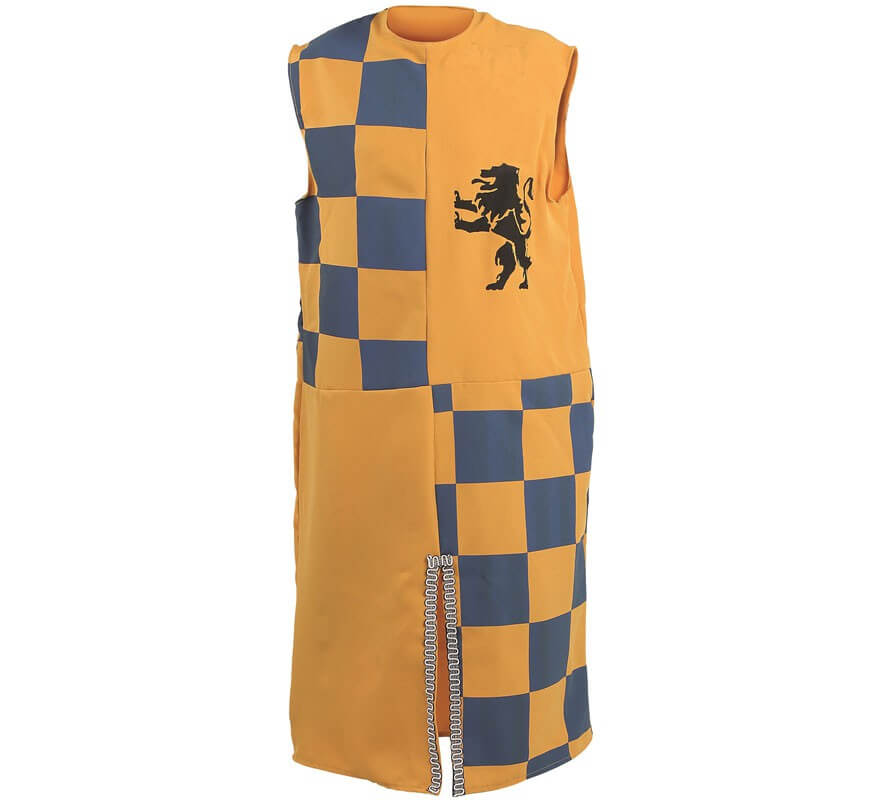 Disfraz o Túnica de Guerrero Medieval con León para adultos