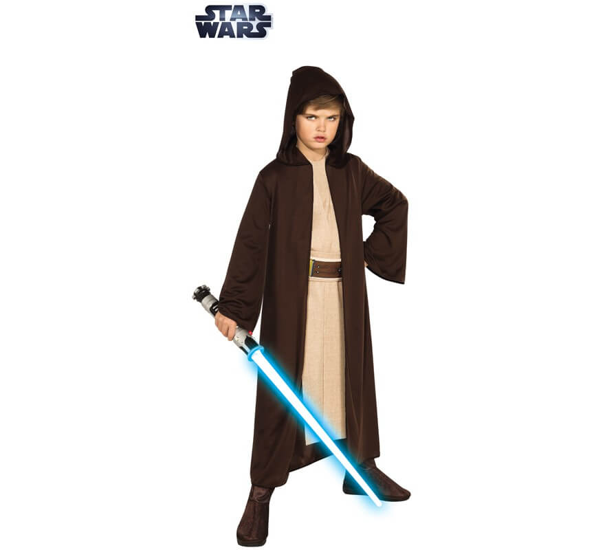 niña harina Cabra Disfraz o Túnica Jedi Clásica de Star Wars para niño