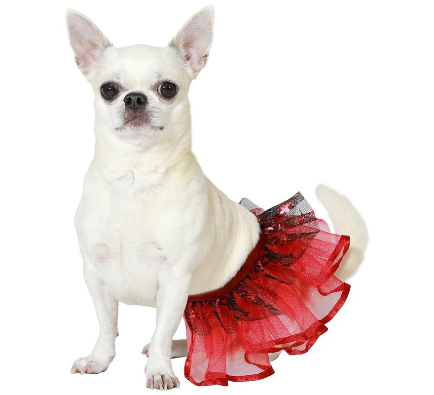 Red dog costume or tutu