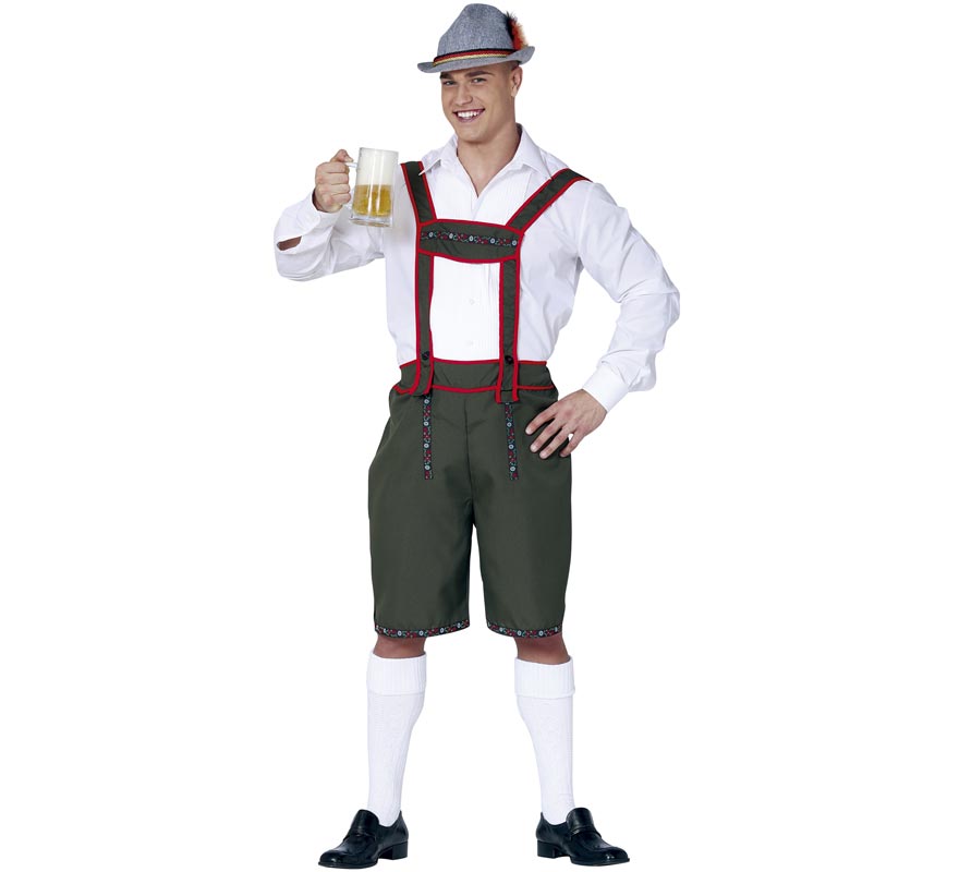 Green Tyrolean men's costume