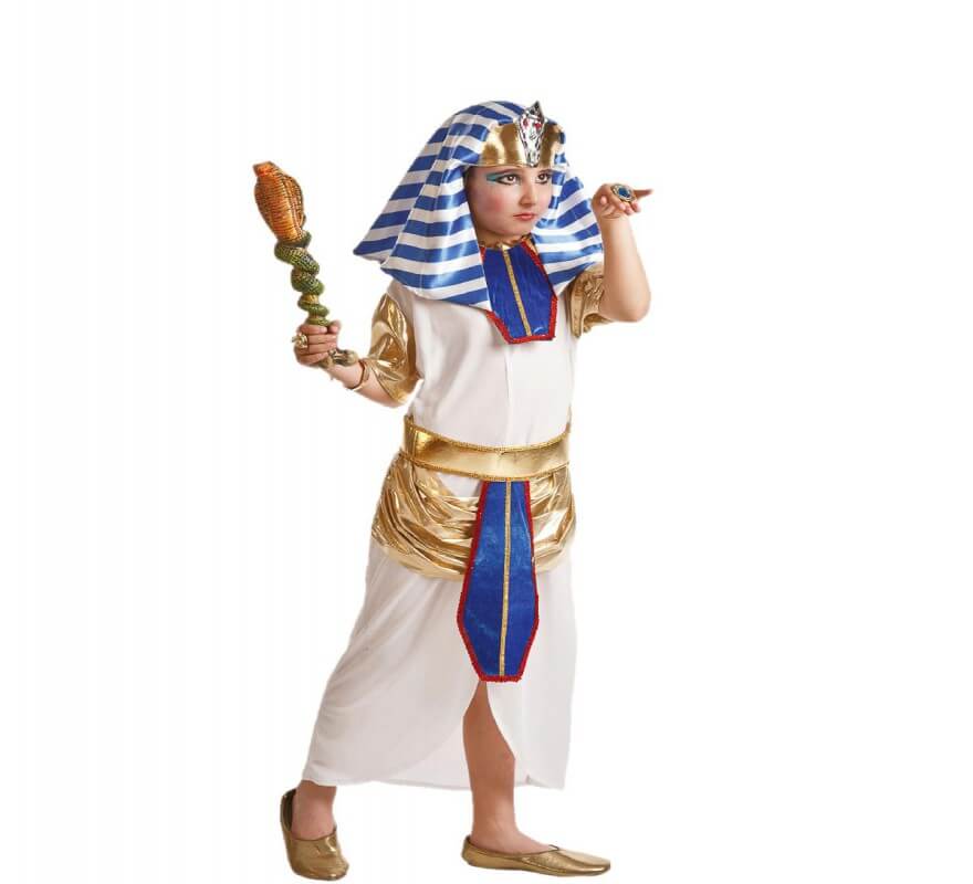 el rey del carnaval costume da faraona egizia per bambina, bambina