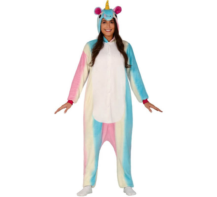 Melbourne Levántate Ocurrir Disfraz Pijama de Unicornio Multicolor para adultos