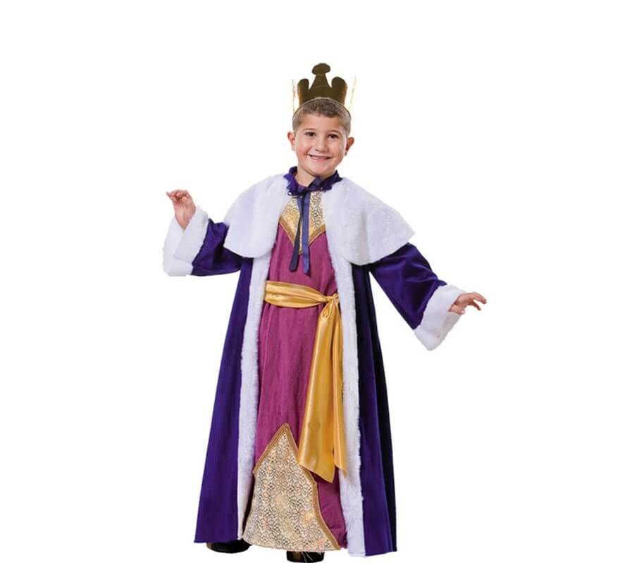 Conceder Condición previa los Disfraz Rey Mago Gaspar para niño