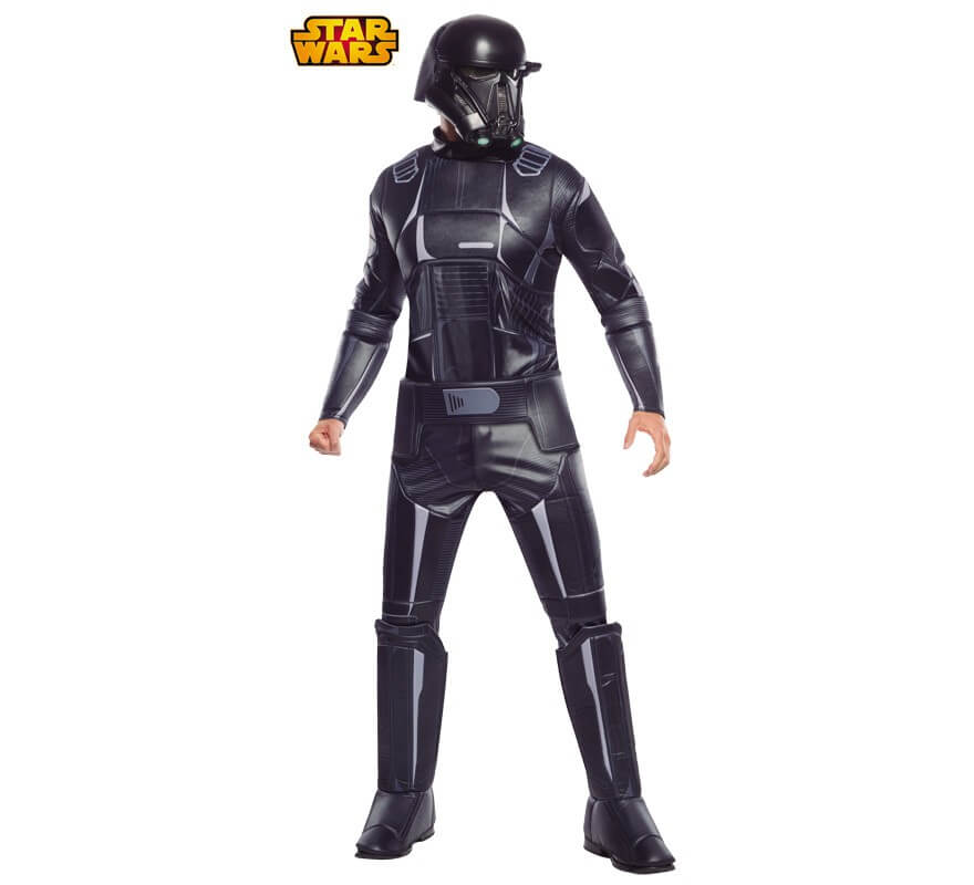 Disfraz Death Trooper Negro Deluxe de Star Wars para hombre