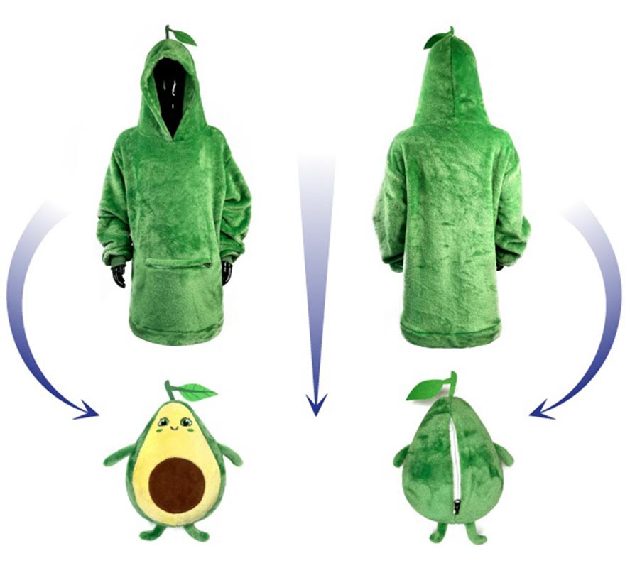 Agustín Aguacate Plush Sweatshirt Costume for Children