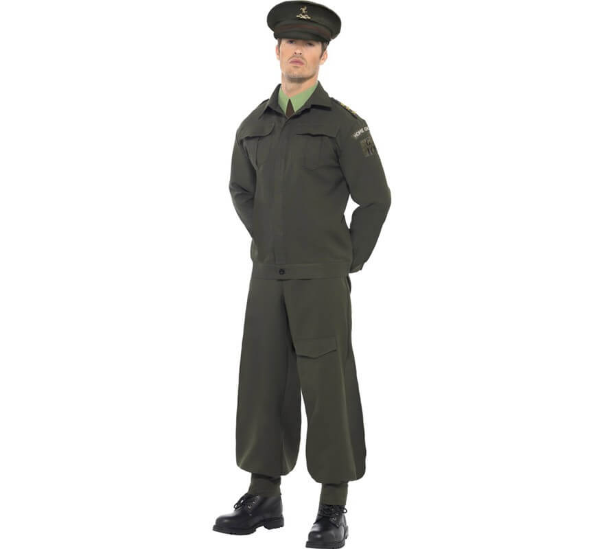 Disfraz Teniente Guardia Nacional 2ª GM para Hombre
