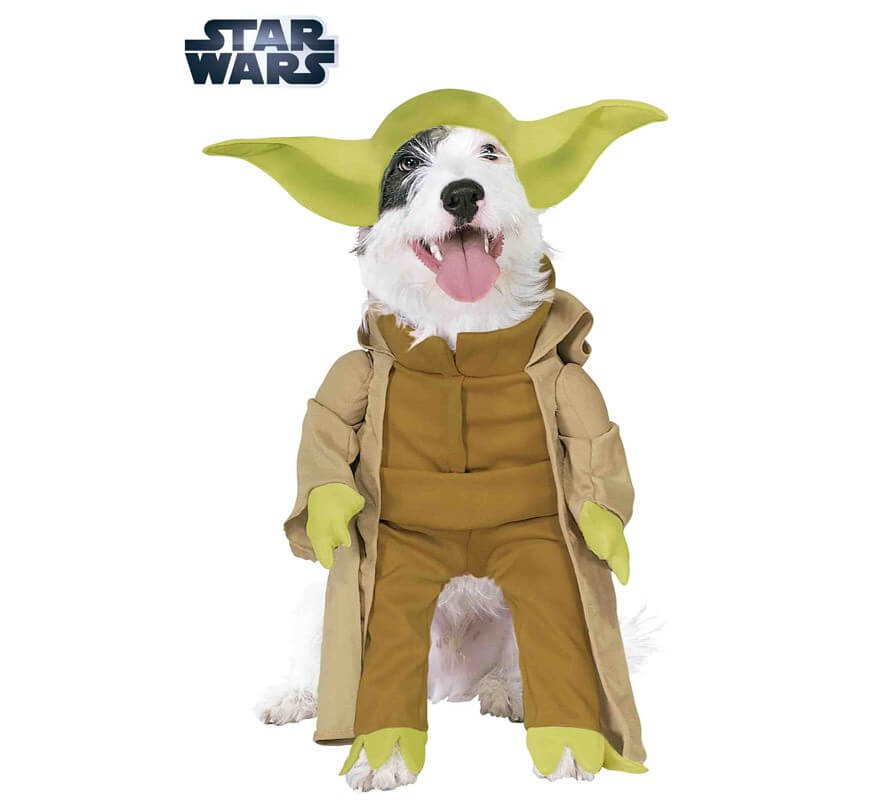 Design Star Wars Jedi Spoilt Rotten Pets Jedi Halstuch für Hunde mit Lichtschwert Schwarz