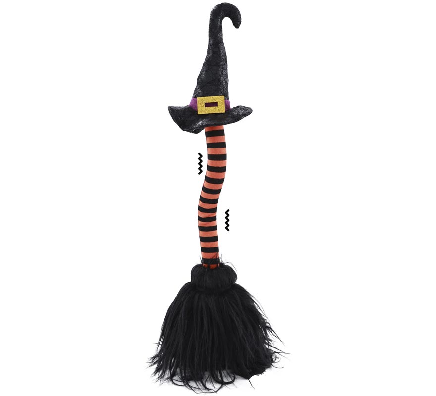Dancing Broom with Sound and Movement 10x10x43