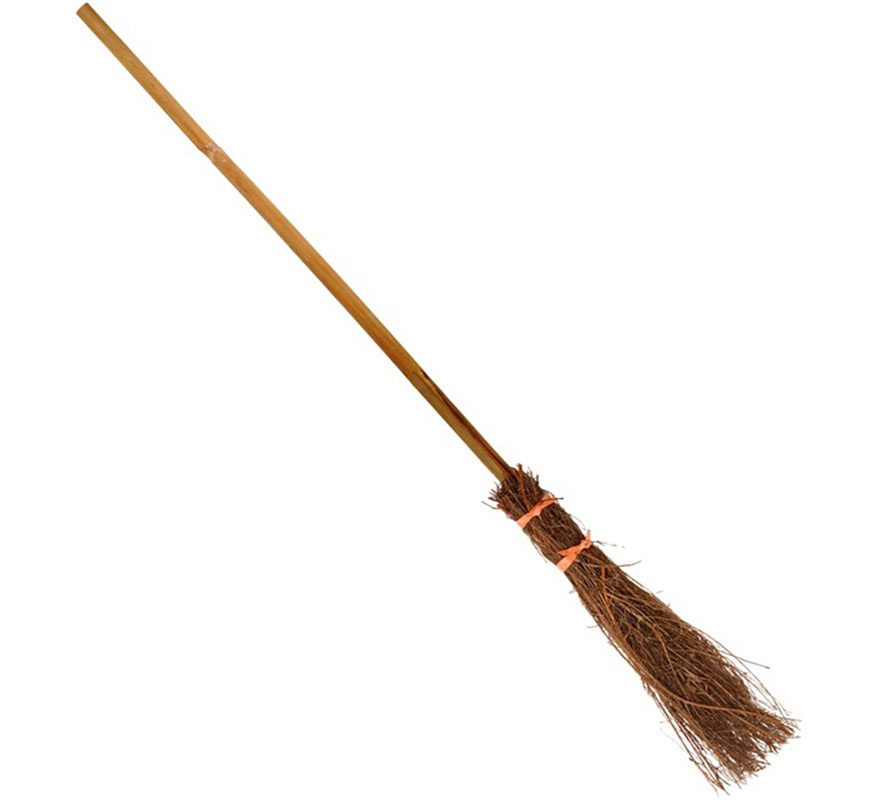 Vassoura de bruxa de 107 cm de comprimento