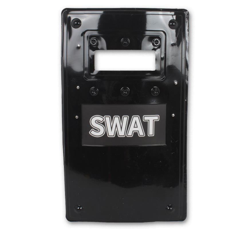 Black toy Swat riot shield 66 cm