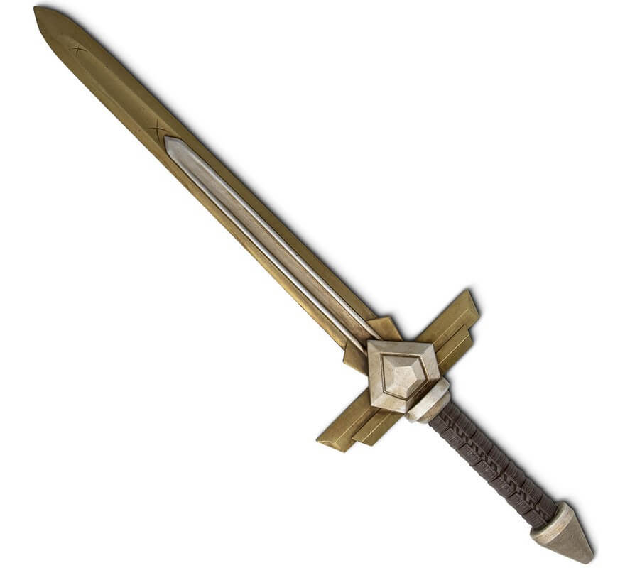 Espada Medieval con Mango de Calavera 61 cm
