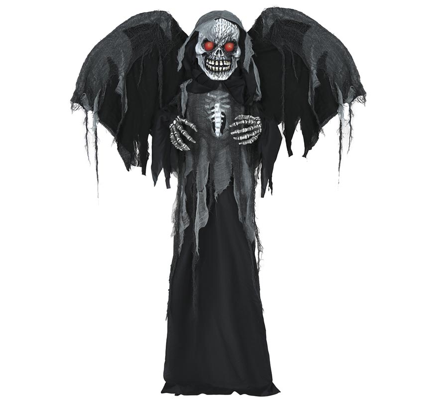 180cm Robed Skeleton with Sound, Light, and Movement