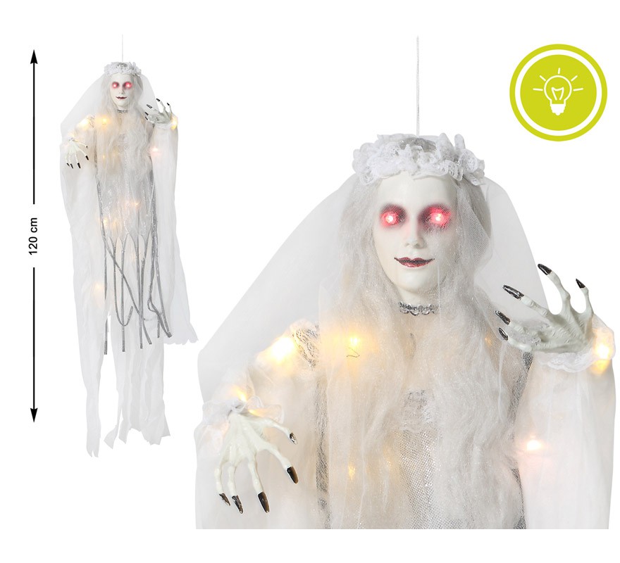 Bride Skeleton with Light 70X12X120 cm