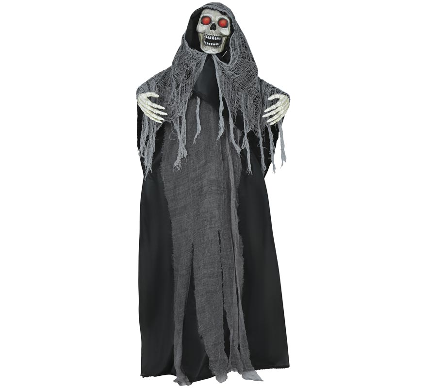 Skeleton Robe with Sound Light and Movement 170 cm