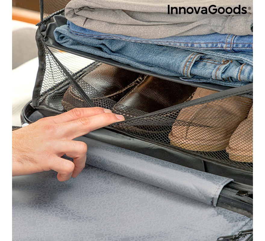 Estantería Plegable Organizadora Portátil para Equipaje Sleekbag InnovaGoods