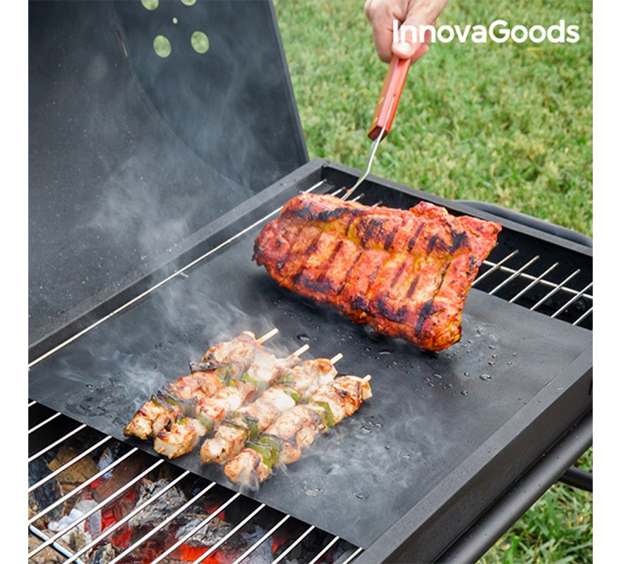 Esterilla para Horno y Barbacoa InnovaGoods (Pack de 2) Esterilla para Horno y Barbacoa InnovaGoods (Pack de 2)