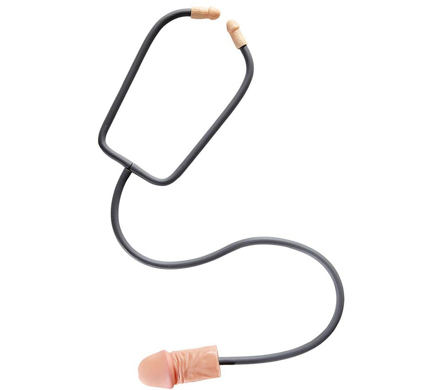 Penis-shaped stethoscope