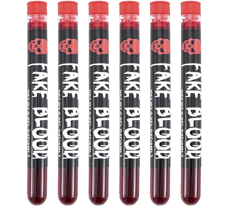 Tubo de ensaio de 15 ml ou tubo científico com sangue
