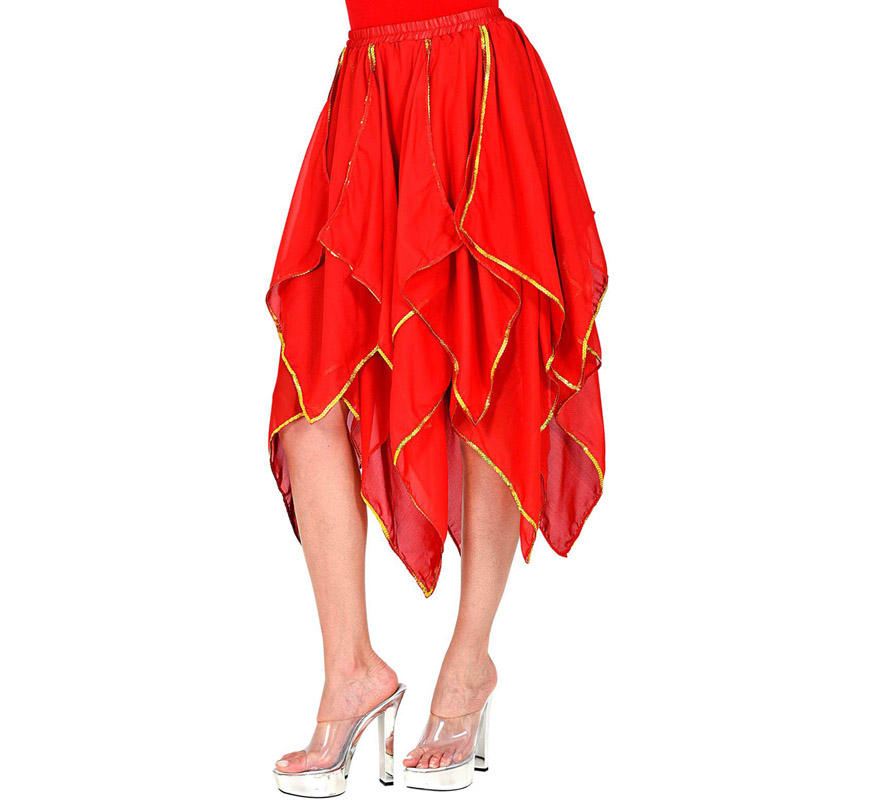 Chiffon Skirt with Spikes in various colors for women