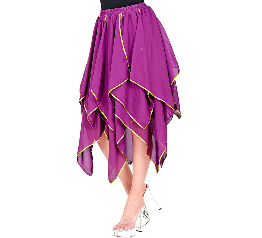Chiffon Skirt with Spikes in various colors for women