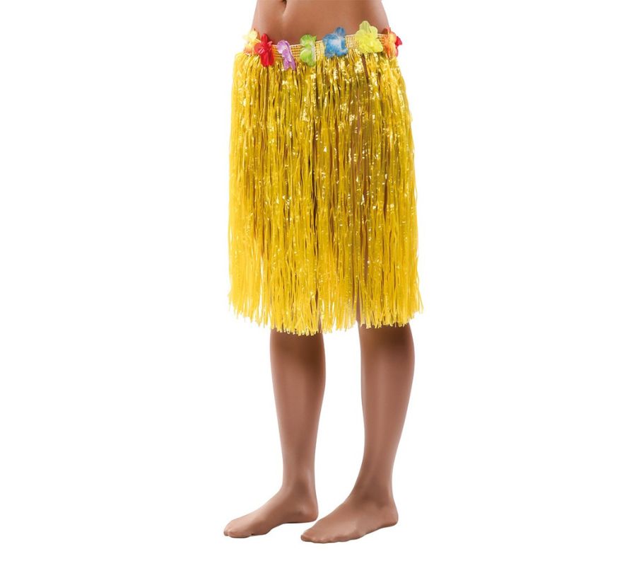 Saia havaiana em várias cores 55 cm