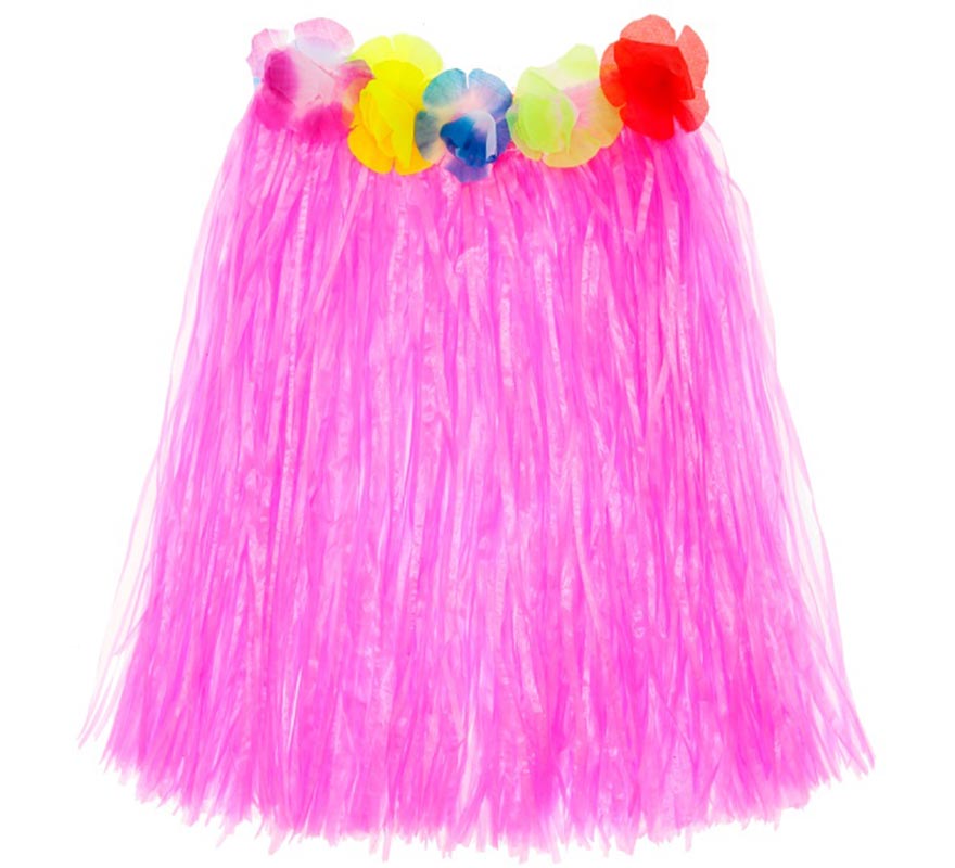 Hawaiian skirt for women of 60 cm in various colors