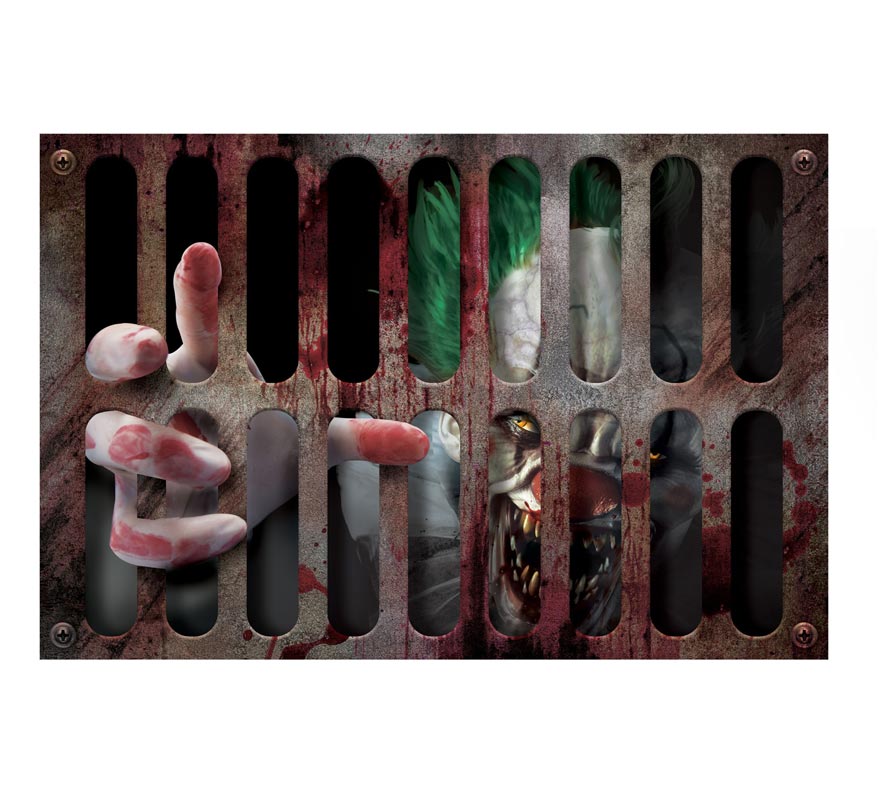 Killer Clown Doormat 60x40 cm
