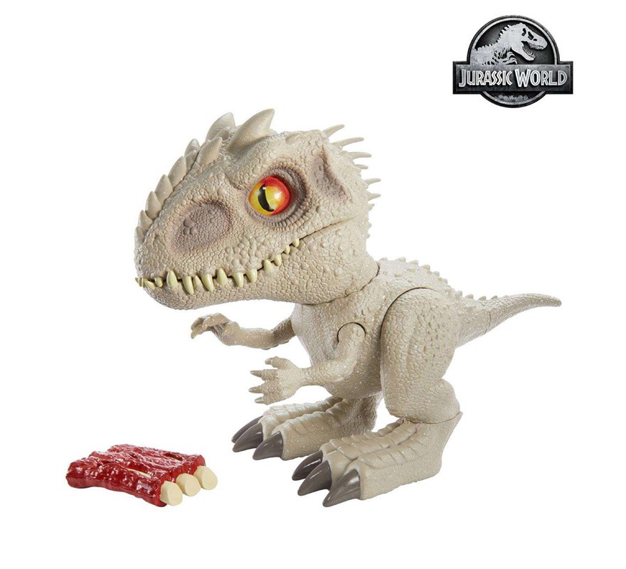 Figura De Dinosaurio Mini Jurassic World Feeding Frenzy Indominusrex