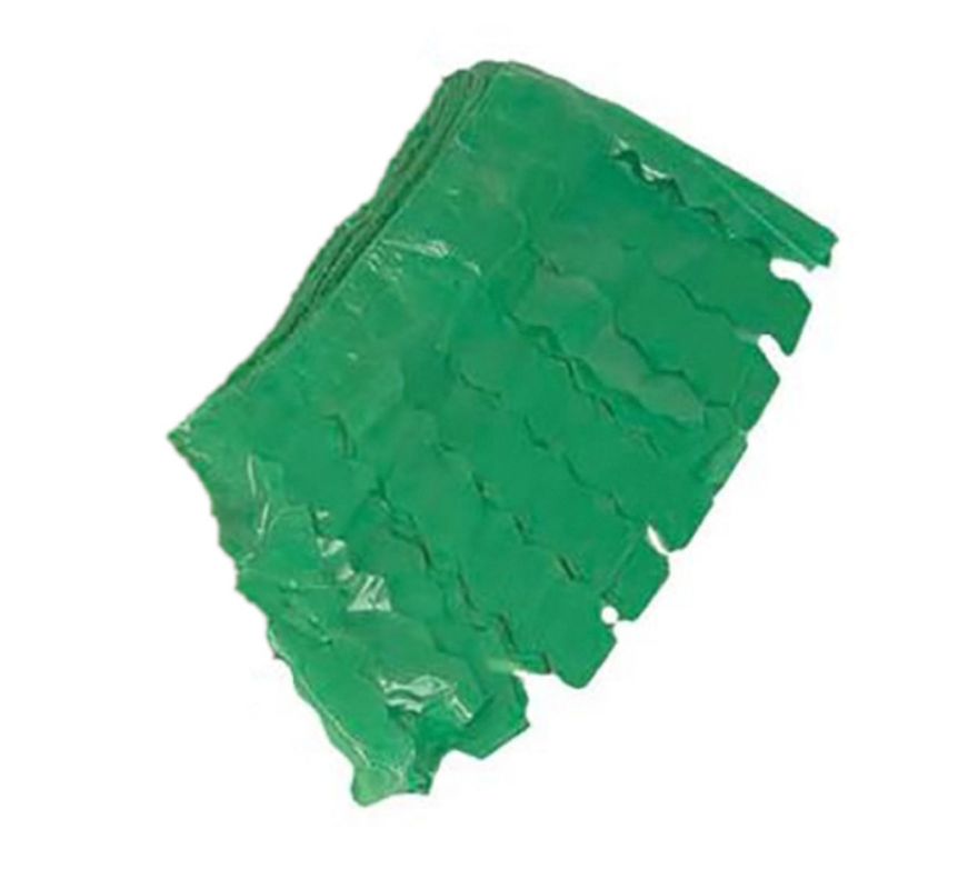 Franjas plásticas em diversas cores 50 m