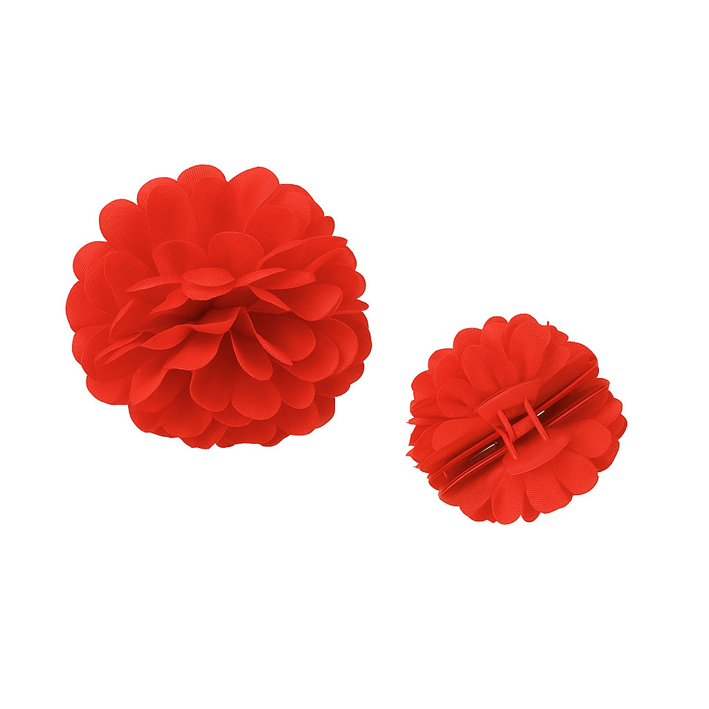 Flor Sevillana com Mola de 13 cm em várias cores
