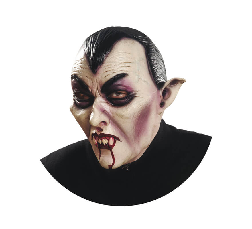 Fantasia Vampiro Conde Drácula Halloween Adulto Masculino