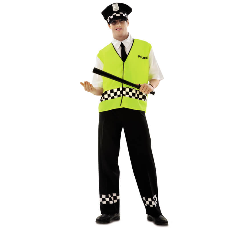Disfraz de Policía Urbano para Hombre talla M-L