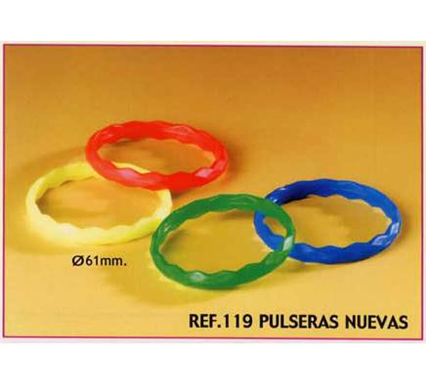 Image of Bolsa de 25 uds. Pulseras para Carrozas y Piñatas 08423186001197