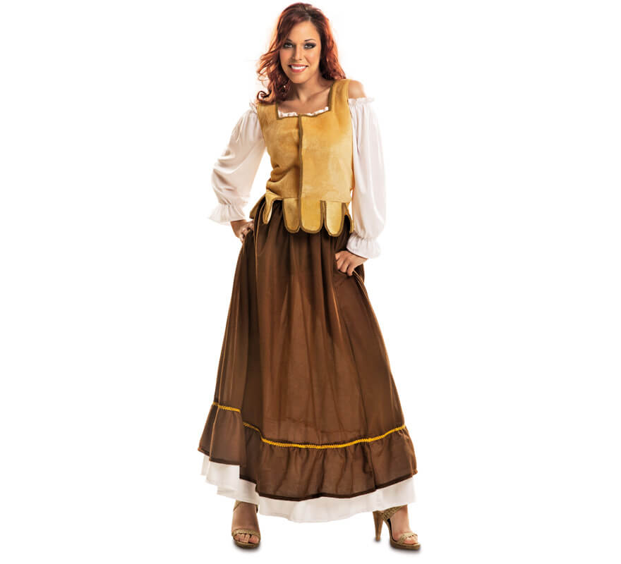 Disfraz de Mesonera Medieval para Mujer